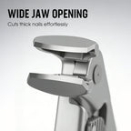 🔥Curved Stainless Steel Nail Clippers – Ergonomic and easy for seniors to use