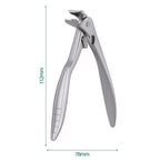 🔥Curved Stainless Steel Nail Clippers – Ergonomic and easy for seniors to use