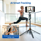 AI Tracking Gimbal with Dual Fill Lights