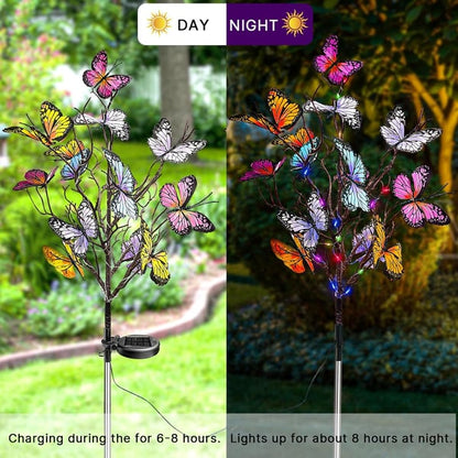 🦋Waterproof Solar Outdoor Butterfly Lights💐