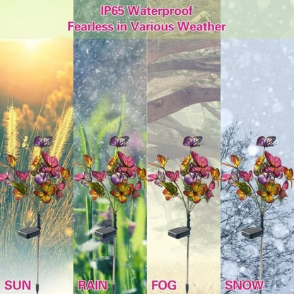 🦋Waterproof Solar Outdoor Butterfly Lights💐