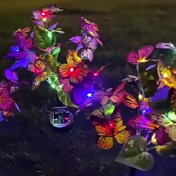 🦋Waterproof Solar Outdoor Butterfly Lights💐