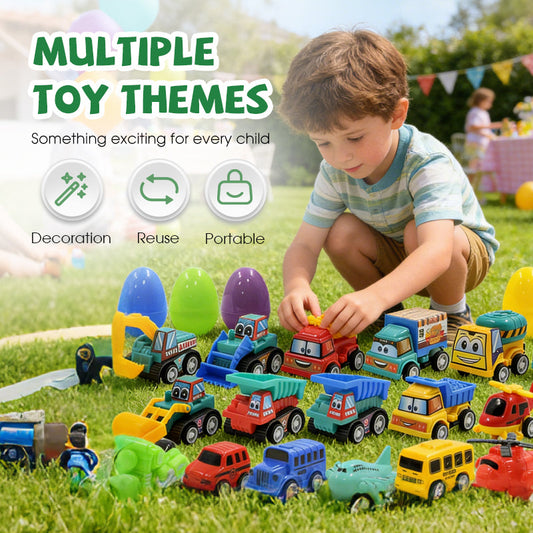 Pre-filled Easter Eggs with Surprise Toys