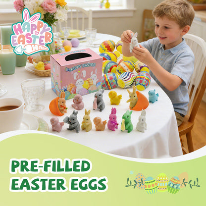 Pre-filled Easter Eggs with Surprise Toys