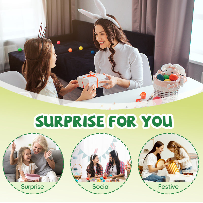 Pre-filled Easter Eggs with Surprise Toys