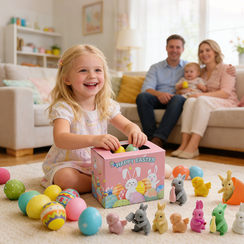 Pre-filled Easter Eggs with Surprise Toys