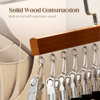 👕360° Swivel Multi-Hook Wardrobe Organizer--10 clips