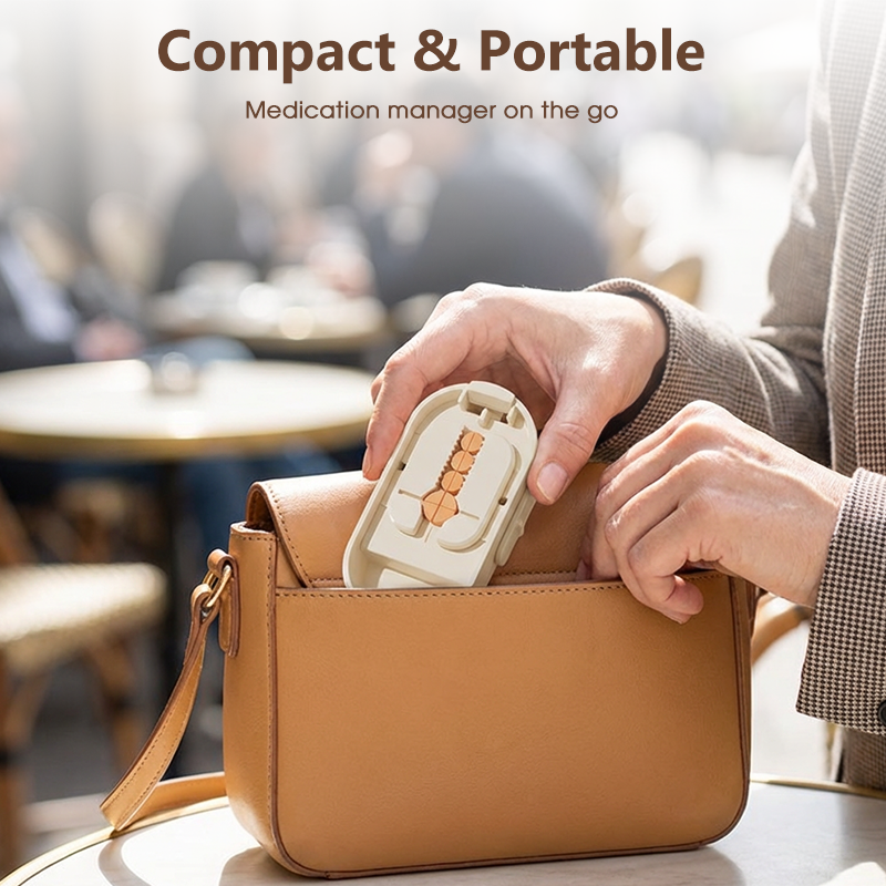 2-in-1 Safety Pill Cutter and Storage Case