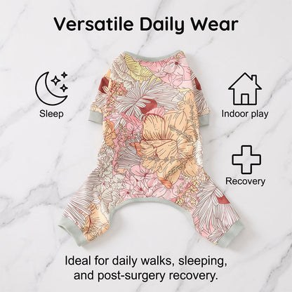 Breathable Pet Pajamas with Full Coverage