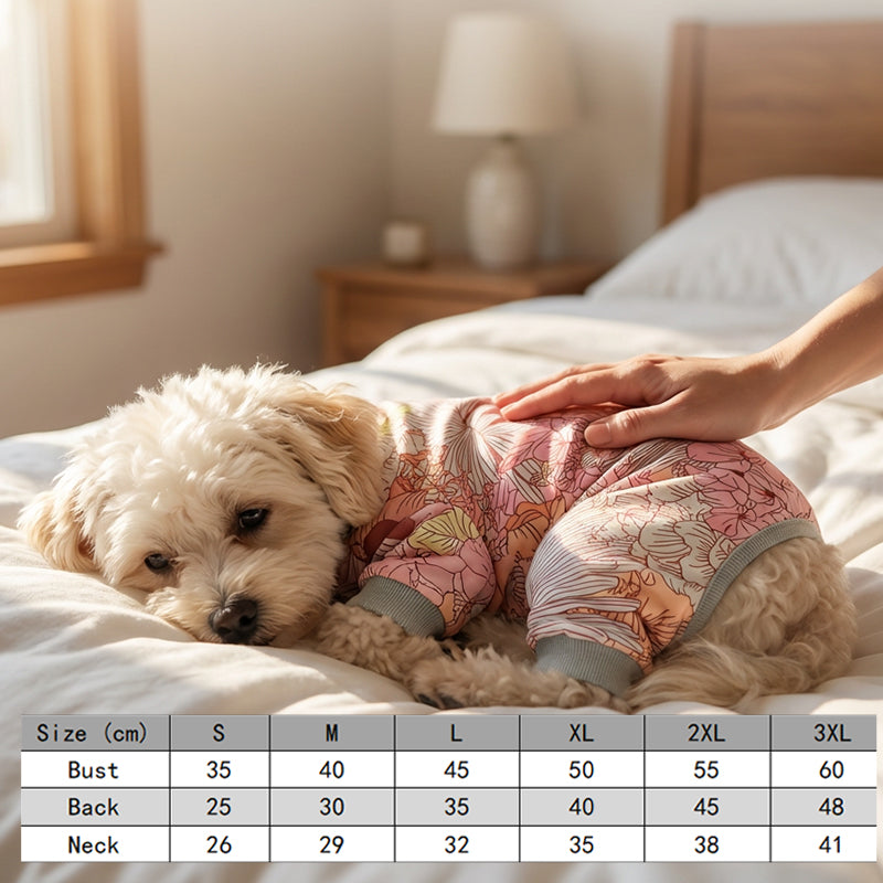 Breathable Pet Pajamas with Full Coverage