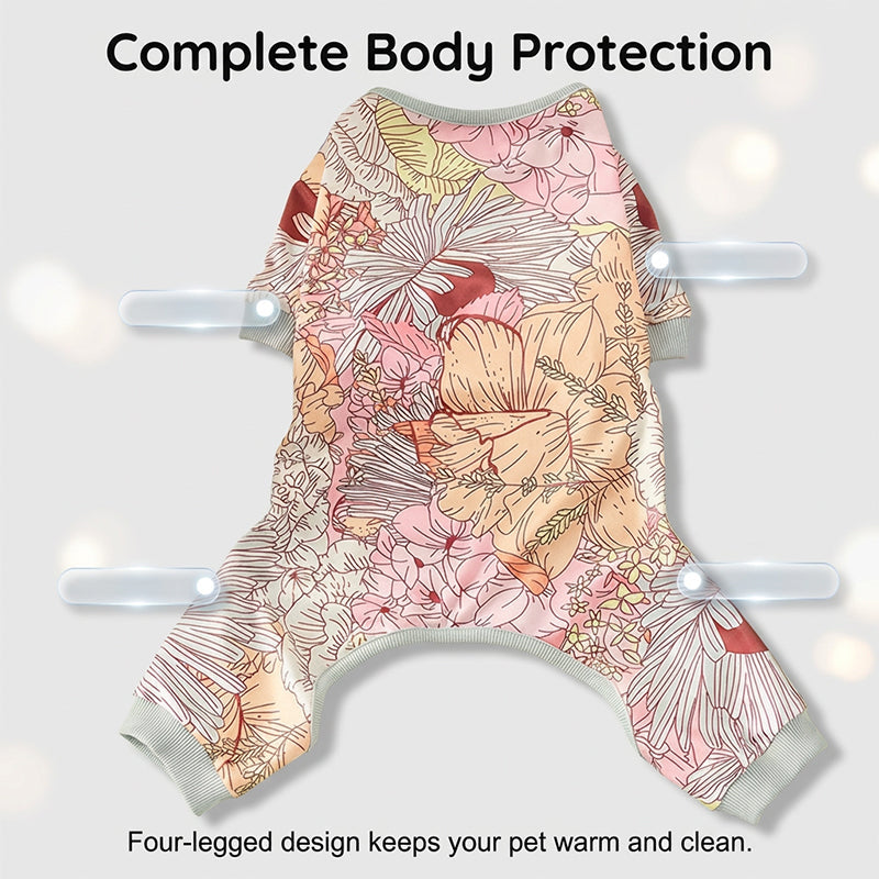 Breathable Pet Pajamas with Full Coverage