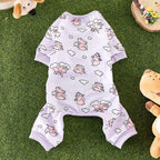 Breathable Pet Pajamas with Full Coverage