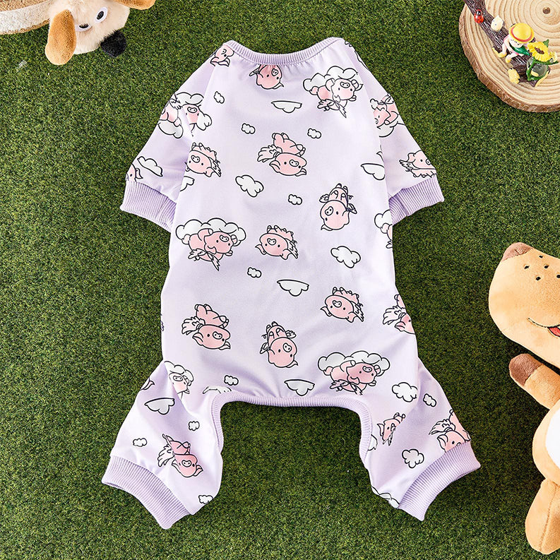 Breathable Pet Pajamas with Full Coverage