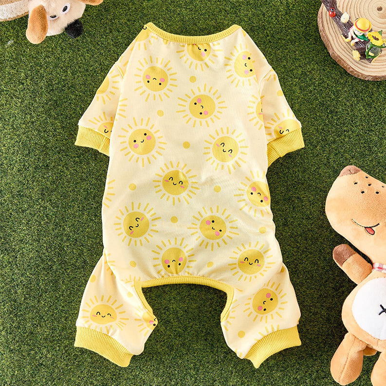 Breathable Pet Pajamas with Full Coverage