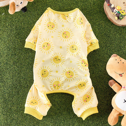 Breathable Pet Pajamas with Full Coverage