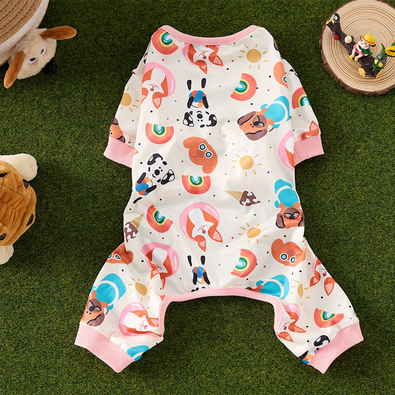 Breathable Pet Pajamas with Full Coverage