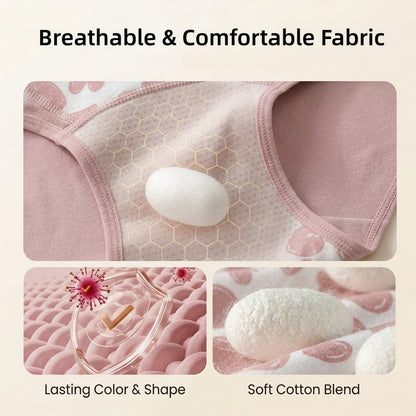 Women's High-Waist Heart Print Briefs