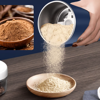 High-Power Electric Grinder with 8-Blade System