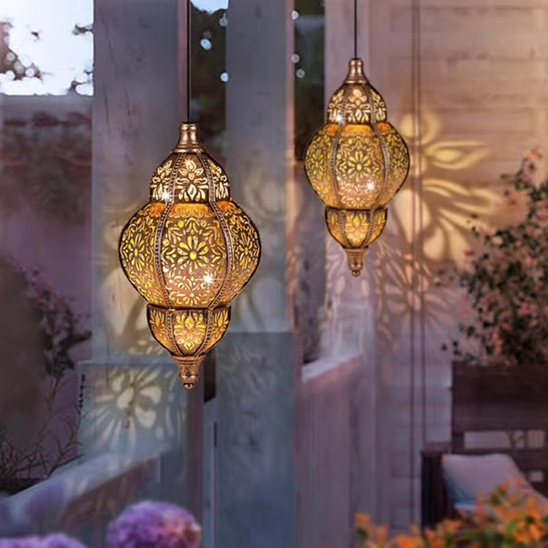 Hanging Solar Lantern Outdoor Decoration