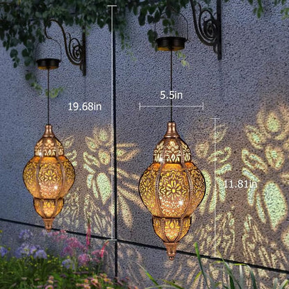 Hanging Solar Lantern Outdoor Decoration