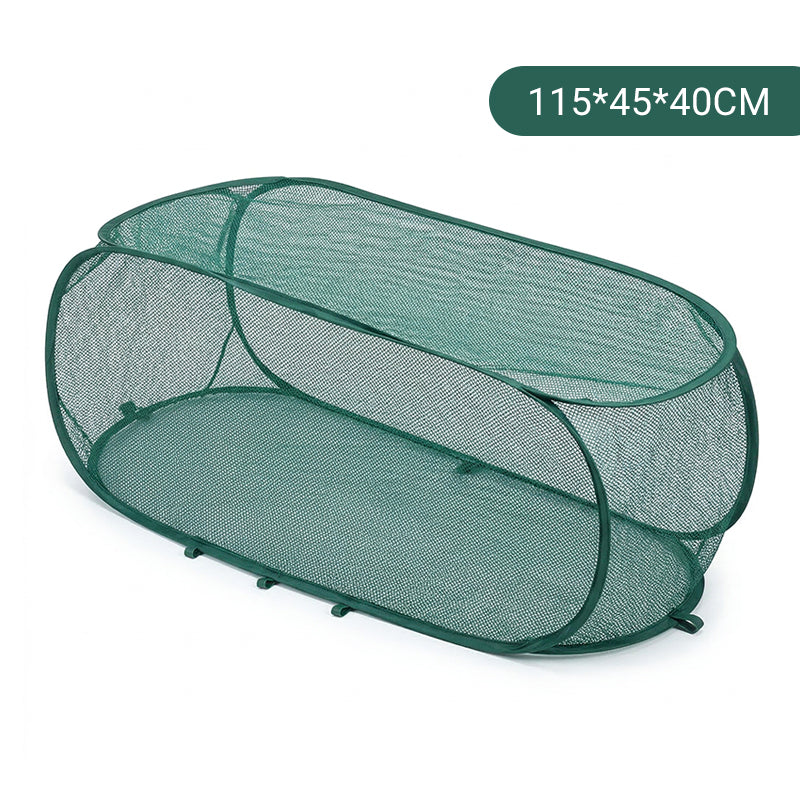 Foldable Pop-Up Plant Mesh Cover – Protects Plants, Breathable Design & Easy Setup 🌿