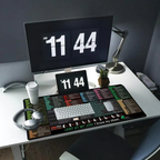 Stain-Resistant Anti-Slip Shortcut Desk Pad for Office