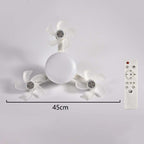 Remote-Controlled LED Ceiling Fan Light