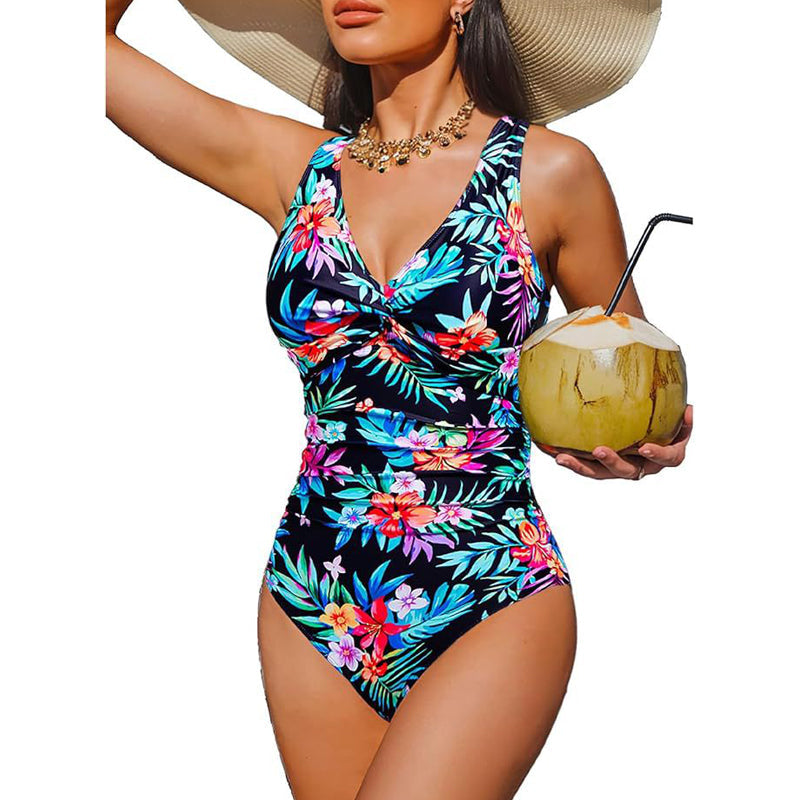 Women's Tummy Control One-Piece Swimsuit