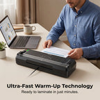 🔥A4 Thermal Laminating Machine with Paper Trimmer and Corner Rounder