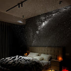 🔭Starry Sky Projector – 2-in-1 Galaxy Light & Warm Night Lamp – USB Powered & Interchangeable Films 🌌
