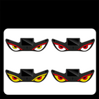 Solar Powered Devil's Eye LED Car Warning Light