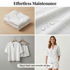Women's Casual V-Neck Two-Piece Short Set