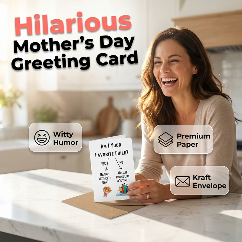 "Favorite Child" Mother's Day Card