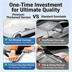 💥Car Windshield Snow Cover – All‑season, multi‑layer. Covers hood, glass & side windows. Strong straps, no slipping! 🚙💨