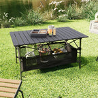 🌄New arrival🏕️ Portable Camping Table – Folding, Carbon Steel, Quick Setup🪑