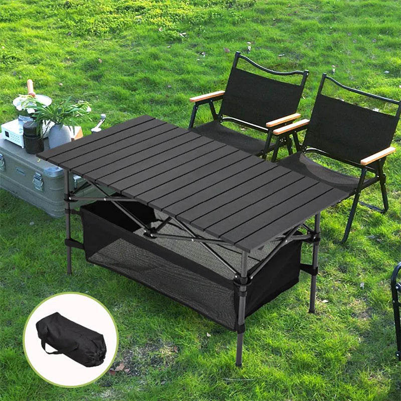 🌄New arrival🏕️ Portable Camping Table – Folding, Carbon Steel, Quick Setup🪑