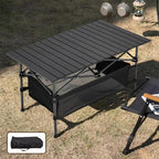 🌄New arrival🏕️ Portable Camping Table – Folding, Carbon Steel, Quick Setup🪑