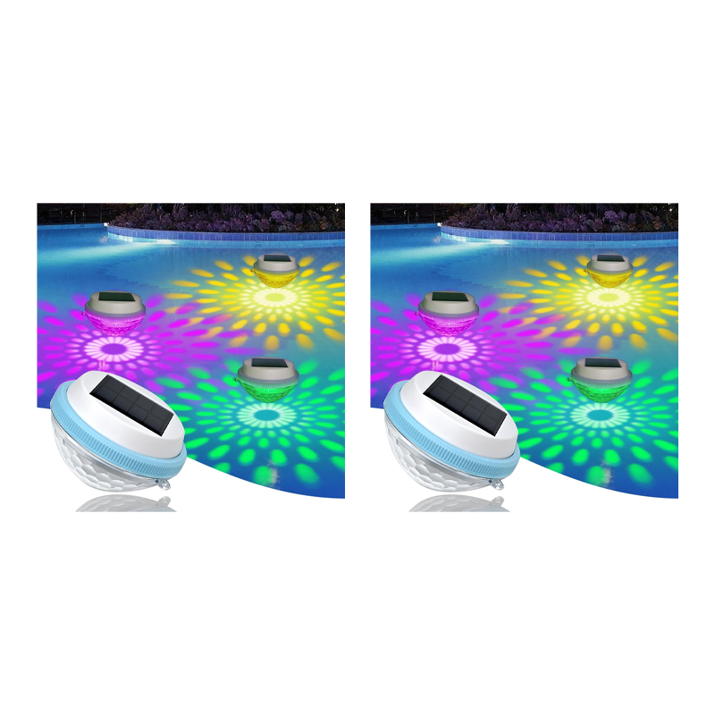 LED Solar Floating Pool Light