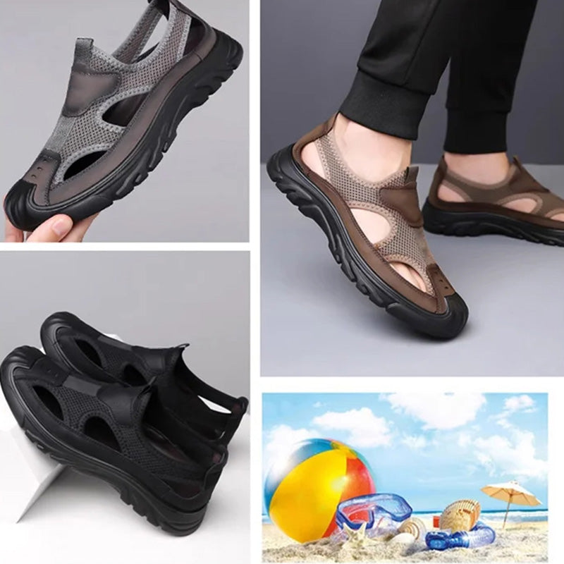 ⏳Time-Limited Special⏰Mesh Hollow Lightweight Soft Sole Sandals