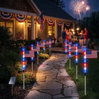 ✨Outdoor Solar Flag Stake Lights