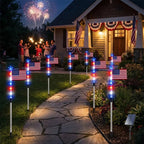 ✨Outdoor Solar Flag Stake Lights