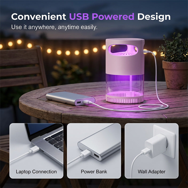 💞50K+ SOLD!🦟🔇 50% OFF! UV Mosquito Killer Lamp – USB powered, chemical‑free, ultra‑quiet. 50K+ sold for peaceful sleep. 🌙✨