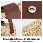👜 Woven Crossbody Bag – Boho, Handwoven, Adjustable, Lightweight ✨