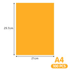 Colorful A4 Copy Paper Set for Crafts