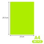 Colorful A4 Copy Paper Set for Crafts