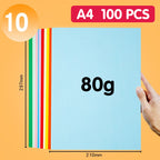 Colorful A4 Copy Paper Set for Crafts