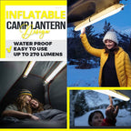 🏕️💨 Inflatable Go-Anywhere Camp Lantern – Collapsible, Lightweight, USB Rechargeable, Water Resistant. Perfect for Camping, Hiking, or Emergency Kits! 🔦✨🌲