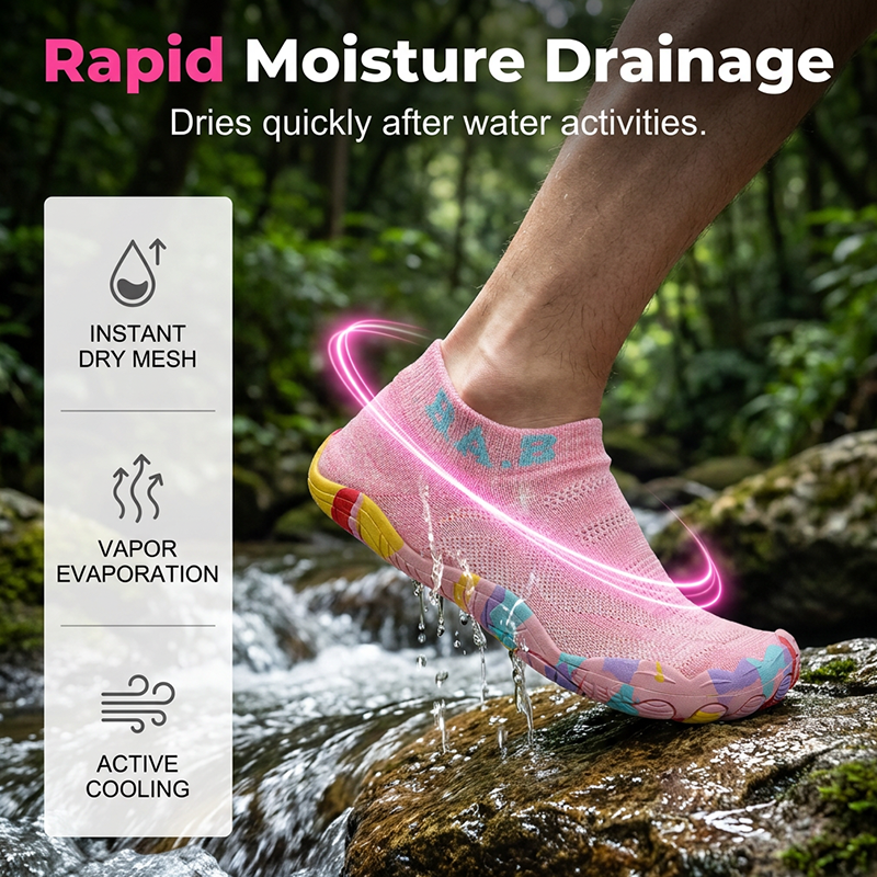 👣 Lightweight Water Shoes – Fast-Drying Aqua Socks for Surf, Swim & Fitness – Anti-slip sole, breathable mesh & perfect for beach walks, yoga or running 🏄‍♂️