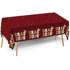 "Grad 2026" Confetti Tablecloth