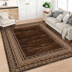 Non-Slip Low Pile Area Rug